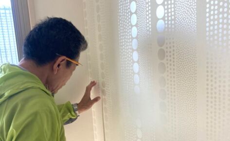 江東区有明マンション、住みながらのクロス施工事例